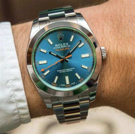 revisione rolex milgauss|rolex milgauss weight.